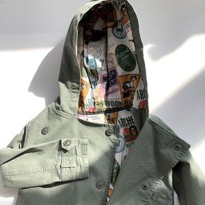 Super cute Genuine Kids/OshKosh fall coat! Fun, stylish, and adorable!